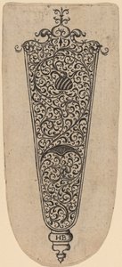 Dísz a kés nyeléhez alkotó: Theodor de Bry