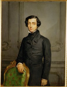 Alexis de Tocqueville, államférfi (festmény, vászon) alkotó: Theodore Chasseriau