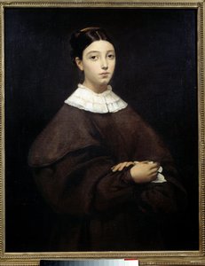 Aline Chassiau portréja alkotó: Théodore Chassériau