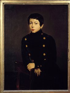 Ernest Chasseria (1823-1870) portréja, a bresti haditengerészeti iskola növendéke, a művész testvére. Theodore Chasseria (1819-1856) festménye 1836 V. 0,92x0,73 m alkotó: Théodore Chassériau