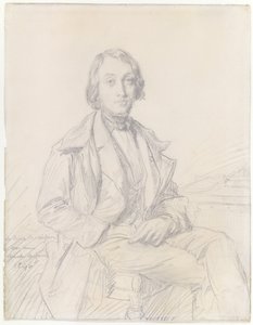 Félix Ravaisson portréja alkotó: Théodore Chassériau