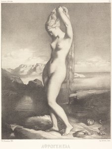 Anadyoméné Vénusz alkotó: Théodore Chassériau