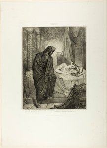 Mégis She Must Die, tizenegyes tányér az Othellotól alkotó: Théodore Chassériau