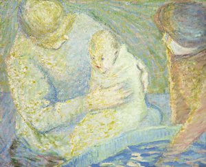 A gyermekfürdetés alkotó: Theodore Earl Butler