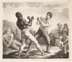 Boxerek alkotó: Theodore Gericault
