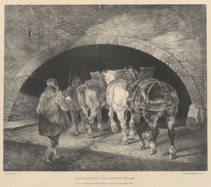 Az Adelphi-rakpart bejárata alkotó: Theodore Gericault