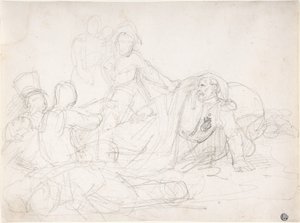 Hősi halált halt katonák alkotó: Theodore Gericault