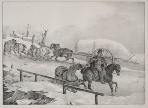Négy különböző tantárgy: Szekér mászik egy dombra alkotó: Theodore Gericault