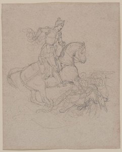Géricault - Szent György és a sárkány, 1816-17 alkotó: Theodore Gericault