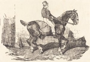 Vőlegény hintólóra szerelve alkotó: Theodore Gericault