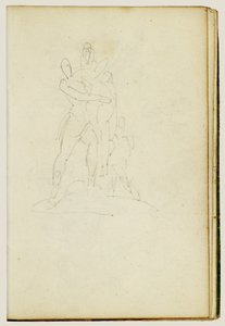 Három alakból álló csoport alkotó: Theodore Gericault