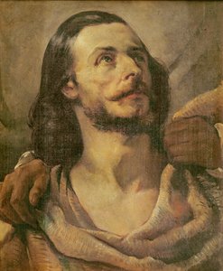 Egy férfi feje alkotó: Theodore Gericault