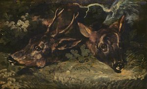 Őzfejek, 1815 alkotó: Theodore Gericault