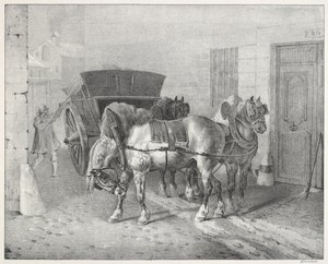 Les Boueux (Az utcaseprők) alkotó: Theodore Gericault