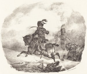 A Birodalmi Gárda könnyűtüzérségi tisztje (Officier d