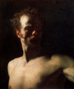Akt tanulmány, c1810-c1811 alkotó: Theodore Gericault