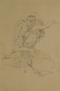 Nimfa és Szatír alkotó: Theodore Gericault
