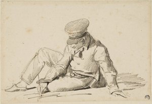 Fiú, aki az utcán rajzol alkotó: Theodore Gericault
