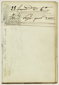 Álló lovas, a levél folytatása alkotó: Theodore Gericault