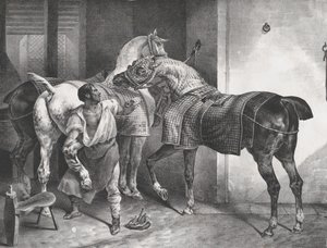 Az angol kovács, 1822. alkotó: Theodore Gericault