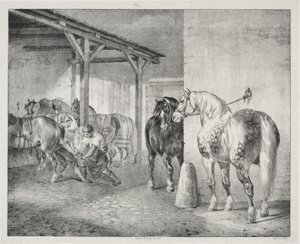 A Ferrier fészer alkotó: Theodore Gericault