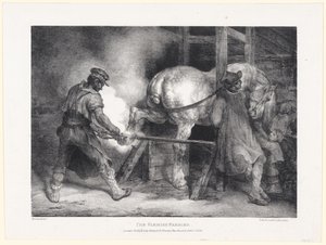 A flamand patkoló alkotó: Theodore Gericault