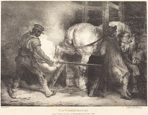 A flamand patkoló alkotó: Theodore Gericault