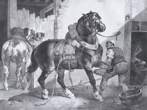 A francia kovács, 1822. alkotó: Theodore Gericault