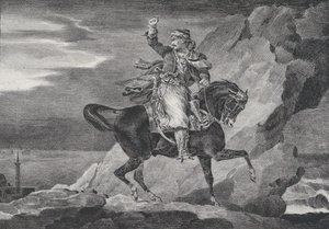 A Giaour, 1820. alkotó: Theodore Gericault