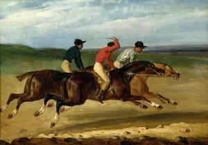 A Lóverseny alkotó: Theodore Gericault