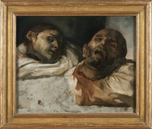 A Levágott Fejek alkotó: Theodore Gericault