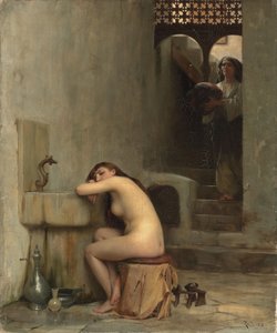 Fürdőpihenő, 1888