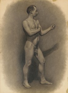 Tanulmány a férfialakról, 1875