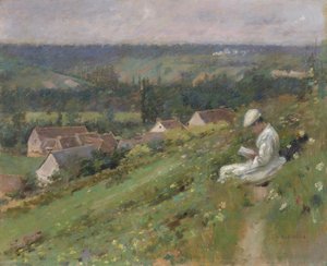 Arconville völgye, kb. 1887. alkotó: Theodore Robinson