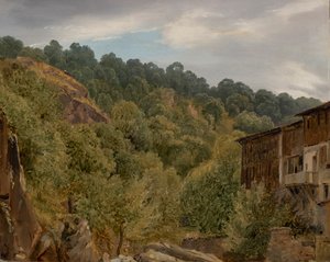 Auvergne vidék alkotó: Theodore Rousseau