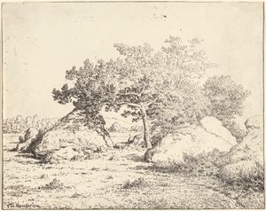 A Biau-i növény cseresznyefája alkotó: Theodore Rousseau