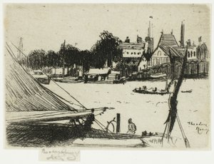 Battersea a Chelsea-től alkotó: Theodore Roussel