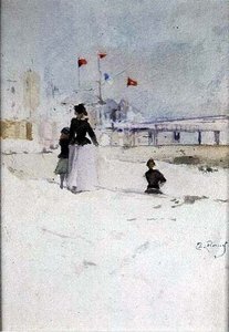A tengerparton alkotó: Theodore Roussel