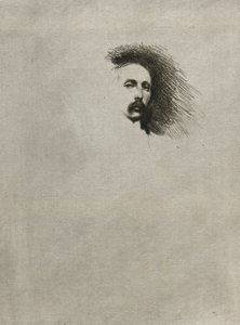 Basil Gotto portréja (fekete-fehér változat) alkotó: Theodore Roussel