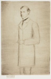 Walter Dowdeswell portréja, Esq. alkotó: Theodore Roussel