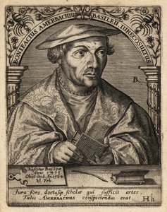 Bonifác Amerbach alkotó: Theodore de Bry