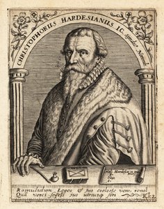 Christoph Herdesianus német ügyvéd alkotó: Theodore de Bry
