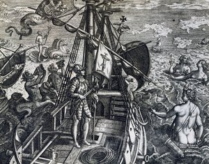 Kolumbusz Kristóf felfedezi Indiát alkotó: Theodore de Bry