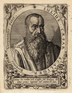Giulio Cesare della Scala, olasz tudós. alkotó: Theodore de Bry