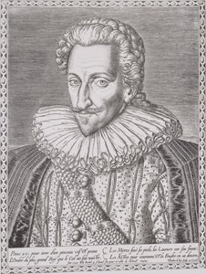 Henrik (1553-1610) Navarra királyaként, 1589 alkotó: Theodore de Bry
