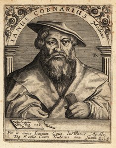 Janus Cornarius, szász humanista, 1500-1558. alkotó: Theodore de Bry