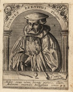 John Brenz alkotó: Theodore de Bry