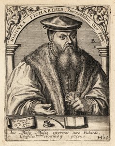 Johann von Fichard német jogtudós alkotó: Theodore de Bry