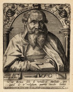 Johannes Hartung német graecista és hebraista alkotó: Theodore de Bry