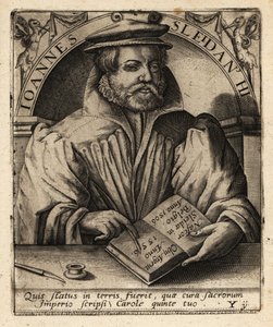Johannes Sleidan, Luxemburg története. alkotó: Theodore de Bry